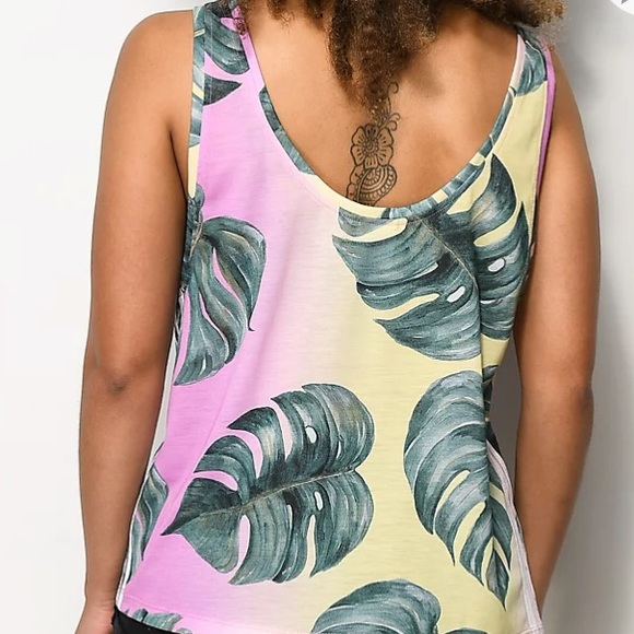 Adidas X FARM Tropical 3 Stripe Tank Top - Picture 4 of 12